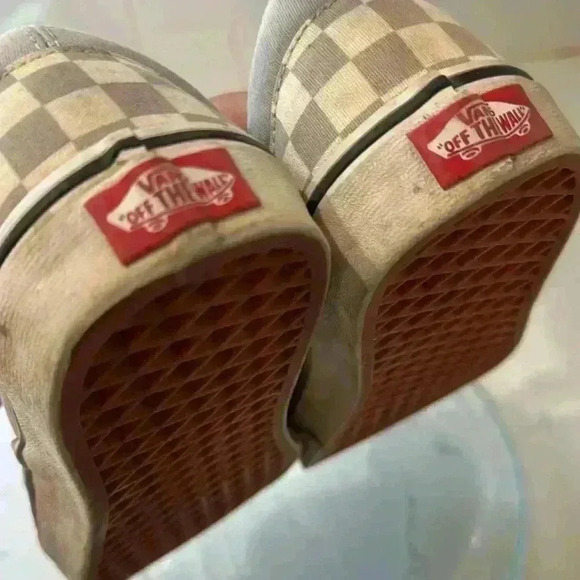 Vans Slip on Gray White Checker - Picture 8 of 11